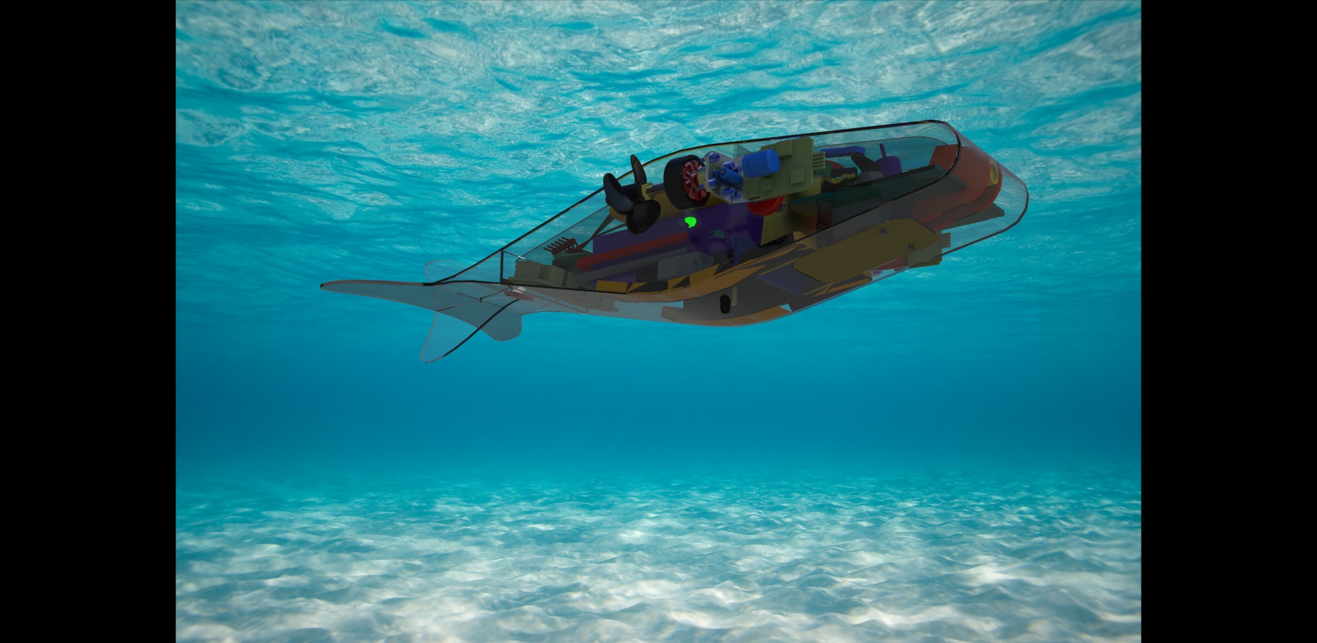 自制ROV遥控潜水艇gamma